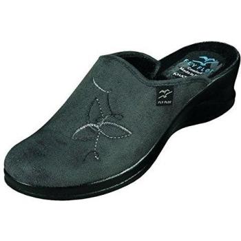 flyflot Mujer Zapatillas velo urett, de poliuretano sohle36342 9005 antr, color gris, talla 42 EU