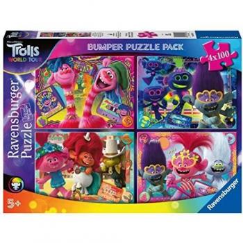 Ravensburger- Puzzle 4 x 100 Bumper Pack