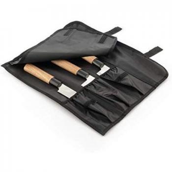 InnovaGoods - Set de Cuchillos Japoneses con Funda de Transporte Profesional Damas·Q