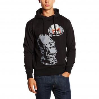 Beats & More Simpsons - Duff  Hoody-sudadera Hombre    negro Medium