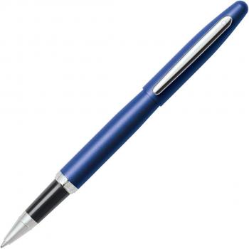 Sheaffer azul de neón Rollerball con el ajuste de la placa de níquel