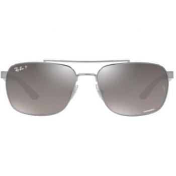 Ray-Ban RB3701 Asian Fit Polarized 004/5J Men's Sunglasses Gunmetal Size 59