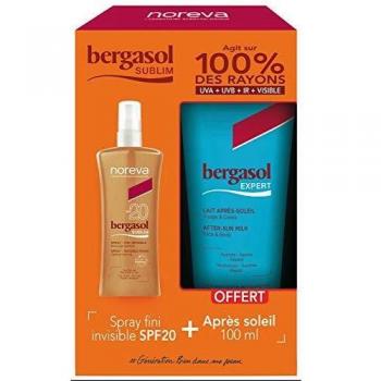 Spray Solar Protector Bergasol SPF20 125ml + Lait Après-Soleil 100ml