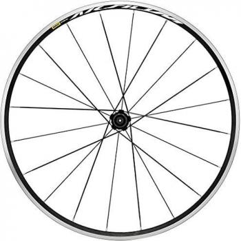 Rueda Trasera Mavic Aksium 19 para Ciclismo de Carretera - Negro, Freno de Llanta, QR Shimano, 700c