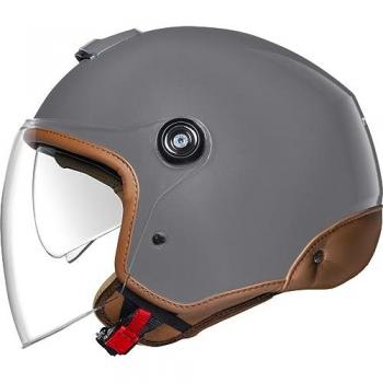 Casco Jet Nexx Y.10 Sunny Titanio/Camel Adulto