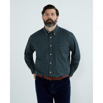 Camisa sport cuadros invierno manga larga de hombre Classic Fit tallas grandes Emidio Tucci