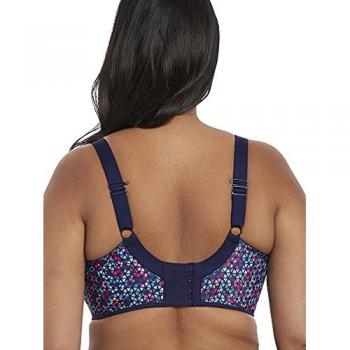 Elomi Energise Underwire Sports Bra - Marine Print - Size 38G