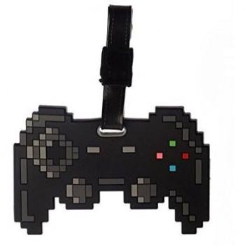PVC Game Over Game Controller Luggage Tag