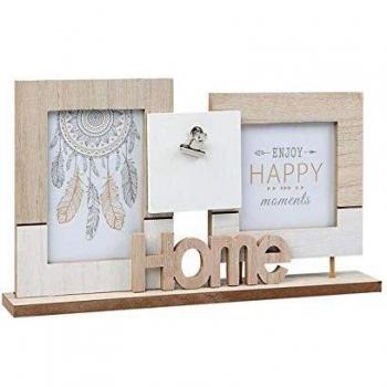 BigBuy Home Portafotos, Multicolor, Talla única