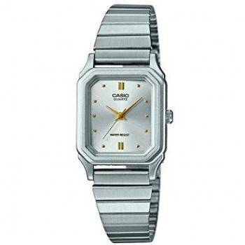 Ladies Casio Collection Silver Stainless Steel Quartz Watch LQ-400D-7AEF