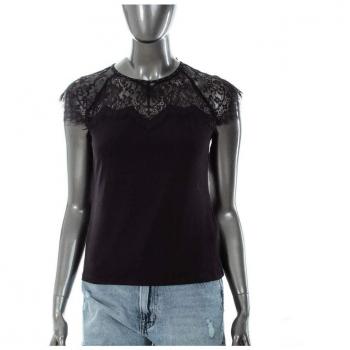 Guess Helga Top Camiseta de Tirantes, Negro