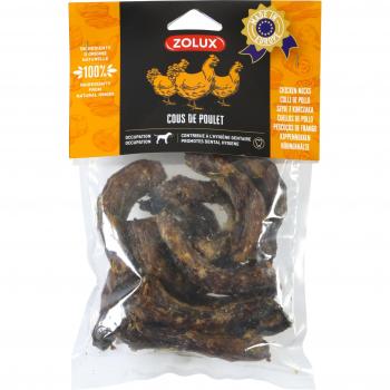 Zolux Cuello de Pollo 300GR - Mordedor para perro, sabor pollo, 300 gramos