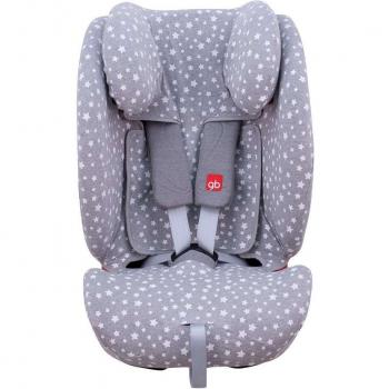 Funda para silla de coche GB Everna Jyoko - Transpirable, Hipoalergénica, Compatible con GB Everna, Color White Star