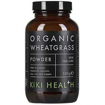 KIKI Health Organic Wheatgrass Powder, 100 g