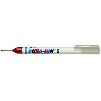 Rotulador de Punta Micro Extendida Dura-ink 5 Rojo - Precisión en Espacios Estrechos y Áreas Difíciles de Acceso