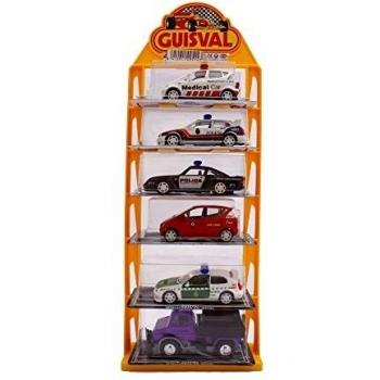 Guisval - Servicios públicos, Set de 6 cochecitos, Escala de 1:43