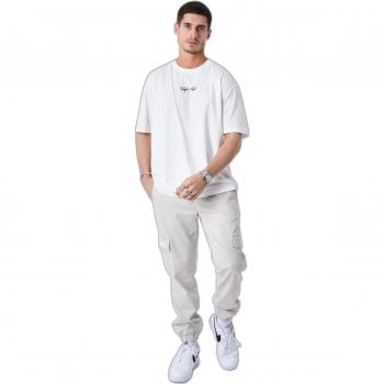 Project X Paris Men's Cargo Pants - Greige, Size M