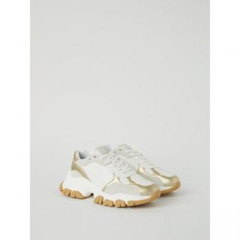 Björn Borg Women's Matt Metallic Sneakers R2600 White, 41