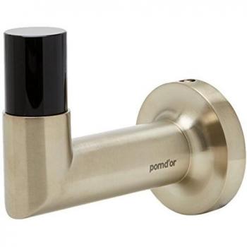 Pomdor - Colgador chester oro mate - negro heritage
