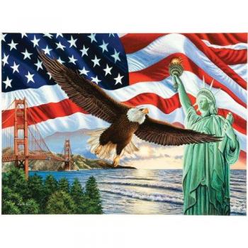SunsOut 1000-Piece Puzzle - Higgins Bond: From Sea to Shining Sea