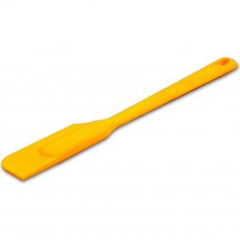 PINFI 81124 - Espátula de silicona media lengua, 26,5 cm, color amarillo