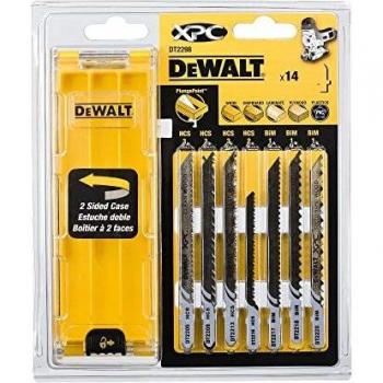 DeWalt DT2298-QZ - Pack de 14 hojas de sierra de calar XPC