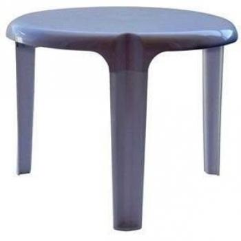 Garden Life 4009 - Mesa Auxiliar, 50 x 50 x 8 cm, Color Blanco