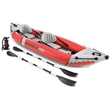 Intex Excursion Pro Kayak, Professional Series Inflatable Fishing Kayak