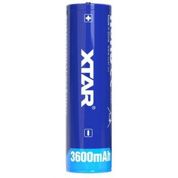Batería Recargable XTAR 18650 de Iones de Litio 3600mAh 3.6V con Protección