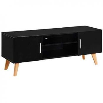 SengentoStyle Tv-meubel 120x40x46 cm MDF zwart
