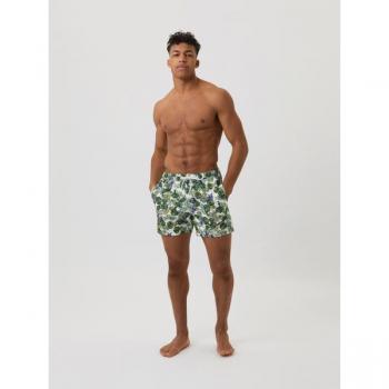 Björn Borg Borg Print Swim Shorts Green, XXL