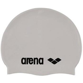 Arena Classic Silicone Swim Cap - Sky Blue/White, Unisex