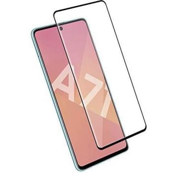 Cristal Templado Curvo 3D Antichoque 9H para Samsung Galaxy A71 - Negro