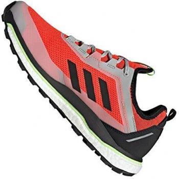adidas Terrex Agravic Flow GTX, Zapatillas Deportivas para Hombre, Solar Red/Core Black/Signal Green