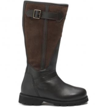 Aigle Women's Inverss Gtx Dark Brown Waterproof Boots