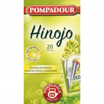 Pompadour Té Infusion Hinojo - 20 bolsitas