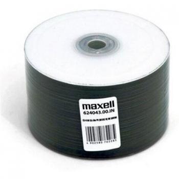 CD-R Maxell 80 min 700 MB 52x velocidad de grabación, paquete de 50 unidades
