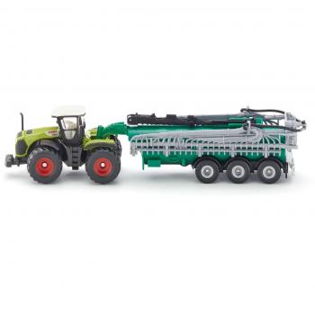 Siku Farmer Claas Xerion Tractor with Slurry Tank 1:87 Model #1827