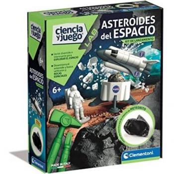 Clementoni NASA Asteroides del Espacio Kit de Lanzamiento Juego científico, Multicolor (55456