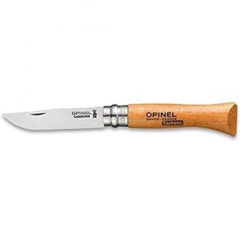 Opinel Navaja Carbono Hoja De 7Cm Con Virola