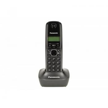 Teléfono Panasonic KX-TG1611 DECT Negro con Identificador de llamadas