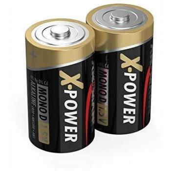 Batería Alcalina Ansmann X-Power Mono D (LR20) - Presentación de 20 unidades