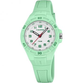 Reloj Infantil Calypso Junior Collection K5832/1 con Correa de Caucho Verde