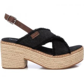 Sandalia de Mujer Refresh 171596 Negro Hebilla