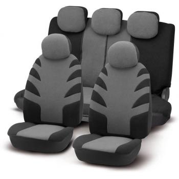 Bottari 10132 Juego de Fundas de Asiento de Coche Raptor, Universales, Color Azul y Negro