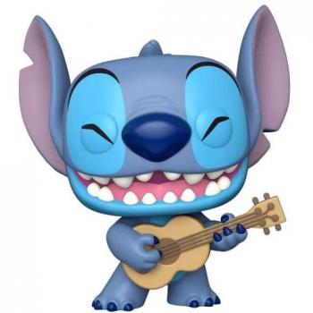 Funko Pop! Exclusive Jumbo Stitch with Ukulele 25 cm Vinyl Figure