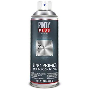PINTURA EN SPRAY PINTYPLUS TECH ZINC GALVÁNICO 520CC Z169