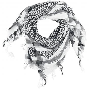 Foulard Bufanda blanco-negro