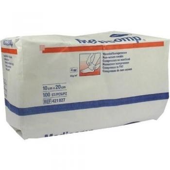 Medicomp Non-Sterile Compresses 10x20 cm - 100 Pack