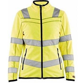 Blaklader Women's High Visibility Microfleece Jacket, Yellow, Size S